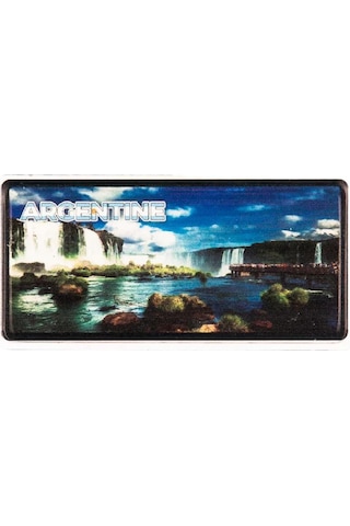 Arjantin Temalı Plaka Magnet