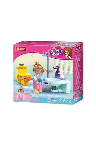 &apos S Banyo, Çok Renkli Yapım Seti, 50 Parça