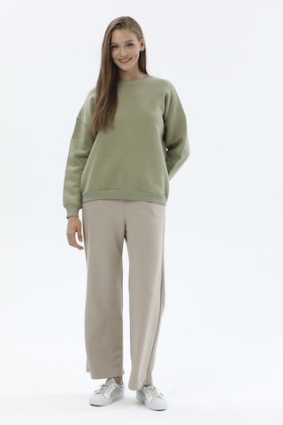 First Company Kadın Sweatshirt 2424bs130836 Zeytin Yeşili