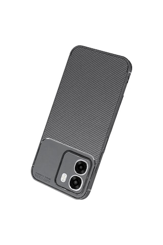 Uryport Oppo Oppo A6t 5g Auto Focus Karbon Kapak - Gri