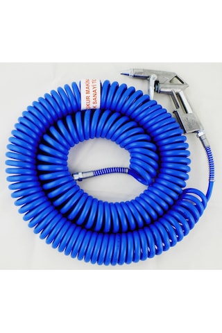 Spirale Kompresör Spiral 15 Metre Hava Hortumu Ve Tabancası ERS93 Spirale Kompresör Spiral 15 Metre Hava Hortumu Ve Tabancası ERS93