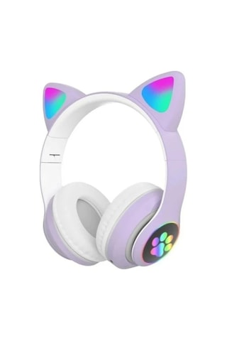 Kedi Kulaklı Bluetooth Kulaklık Led Işıklı Kablosuz Kulaklık Bluetooth 5.0 Tf Kart Destekli Şarjlı Mikrofonlu Güçlü Baslı Çocuk Ve Genç Kulaklığı Pembe Mor - 881988033 Mor - 881988033 Kedi Kulaklı Bluetooth Kulaklık Led Işıklı Kablosuz Kulaklık Bluetooth 5.0 Tf Kart Destekli Şarjlı Mikrofonlu Güçlü Baslı Çocuk Ve Genç Kulaklığı Pembe Mor - 881988033 Mor - 881988033