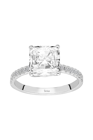 Sirius Pırlanta Ve Radyan Kesim Topaz Tektaş Yüzük 0841R0020