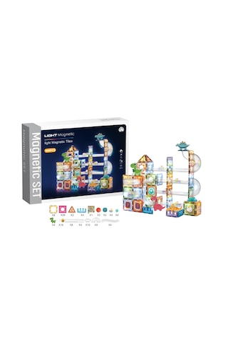 Magnetic Tiles Star Diamond Light Version 108 Parça / Ch1180