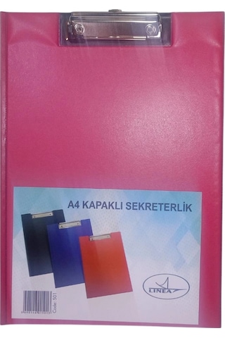 Linea A4 Kapaklı Sekreterlik Nar Çiçeği