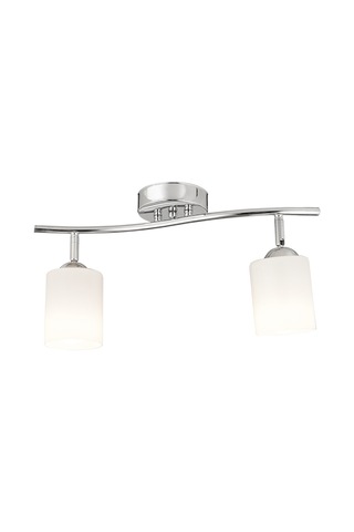 Riley 2Li Krom Spot Bardak Camlı Modern Koridor Mutfak Salon Plaf