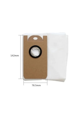 Srfn Ticaret Viomi S9 Vacuum Cleaner Uyumlu Robot Süpürge Toz Torbası - 2 Adet