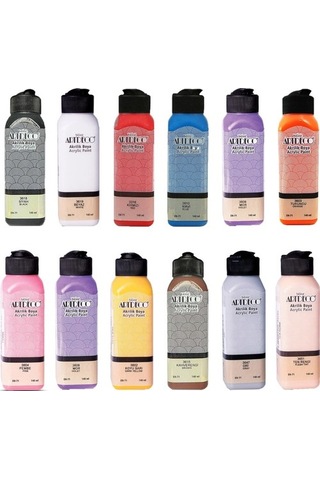 Artdeco 140 Ml Akrilik Boya 3618-Siyah
