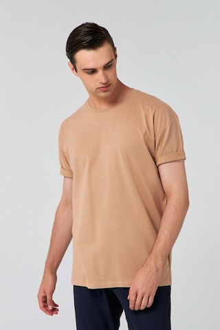 D's Damat Ds Damat Comfort Bej %100 Pamuk T-shirt 6HC14ORT02006 Bej
