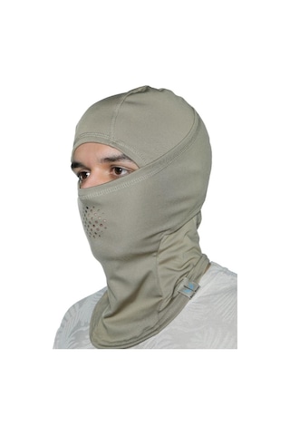 Ss Polarlı Su Ve Rüzgar Geçirmez Balaclava Askeri Yüz Maskesi Haki