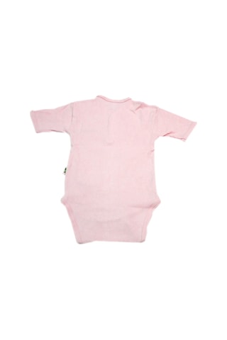 Sema Baby Yarım Kol Kaşkorse Badi (Body) - Pembe 18-24 Ay Pembe
