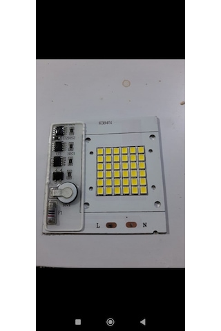 Power Led Cob Led 220 V 100 Watt Prejektör Cip Beyaz Işık 5 Adet