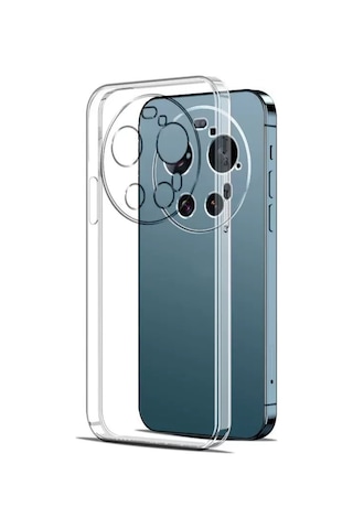 Xiaomi 17 Ultra Kılıf Zore Süper Silikon Kapak Xiaomi 17 Ultra Zore - Şeffaf