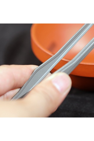 Gajeena Titanyum Barbekü Kelepçi - Paslanmaz, Hafif 20g - Gıda Lezzetini Bozmaz - Manav Sebze, Steak, Izgara Araçları - Kamp, Piknik İçin Çok Renkli