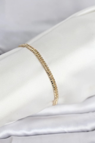 Ceylan Adam Cm 14k Gold Renk Zincir Model Kadın Bileklik Çok Renkli