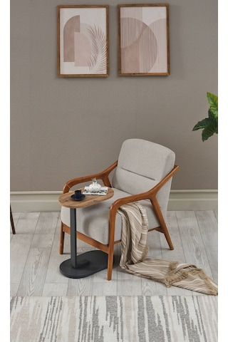 Arpelia Tekerlekli Etna Sehpa 50x30x57 Cm Antrasit