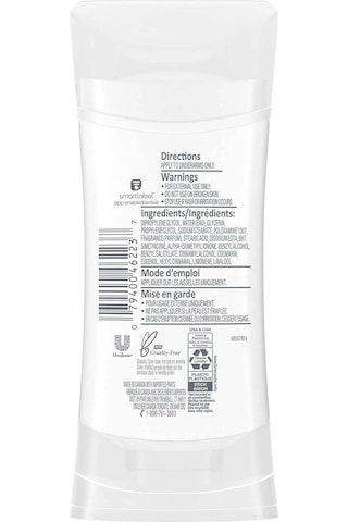 Dove Coconut & Pink Jasmine 0% Aluminum Kadın Roll-On Deodorant 74 G