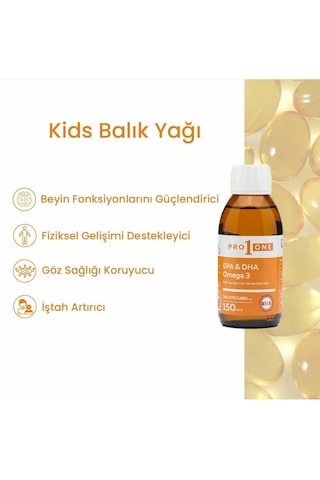 Pro 1 One Kids Balık Yağı 150 ML