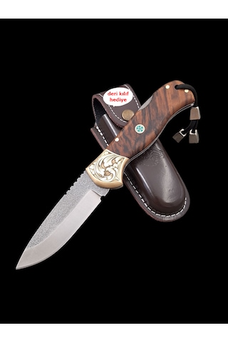 El Yapımı N690 Böhler Çelik Çakı Koleksiyonluk Kamp Cep Çakısı