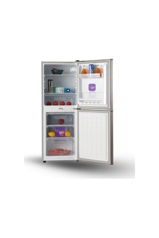 Kaizer Germany Çift Sistem 140 Buzdolabı Alttan Buzluk - Antrasit 12 / 24 / 220 Volt