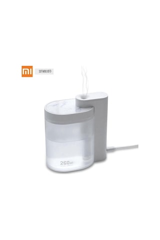 Xiaomi Sothıng Masa Üstü Ev Nemlendirici 260 Ml Protable Sessiz Masaüstü Usb Mını Ofis Yüz Hava Temizleme Klima İçin Beyaz Vv