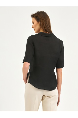 Karaca Kadın Regular Fıt Gömlek-siyah 12.25s.04.017 Siyah