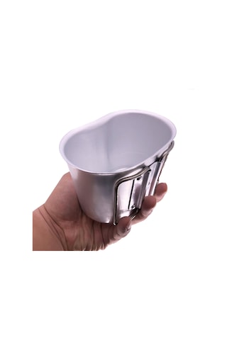 Suntek Okul Seyahat Için Kamp Tencere Fincan Lunchbox Gümüş