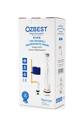 Basmalı Rezervuar İç Takım 5468 Renkli
