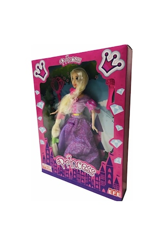 Efe Oyuncak Princess Prenses Rapunzel Saçlı Oyuncak Bebek