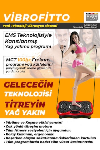 Robo Vibrofitto Titreşimli Spor Aleti