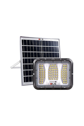 Dls 600w Güneş Enerjili Solar Led Projektör Harici Solar Panelli, 5 Metre Kablolu, Hareketli Konsollu 504-600-01