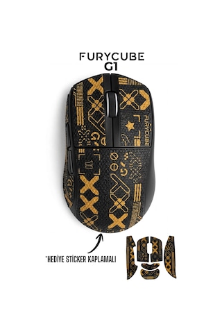 Furycube G1 10000 Dpı Kablolu/bt/2.4 G Tri Mode Gaming Oyuncu Mouse 001