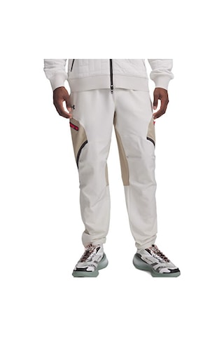 Under Armour Ua Unstoppable Cargo Pant Erkek Günlük Kargo Eşofman Altı 1390256-110 Beyaz Beyaz