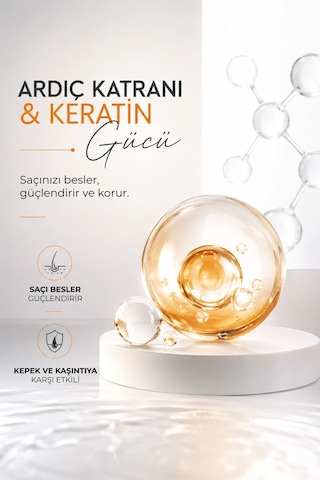 Agarta Ardıç Katranı Ve Keratin Şampuanı 400 ML