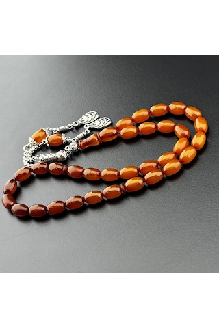 Alman Sıkma Kehribar Tesbih Hcz-model Cvdwuy Turuncu