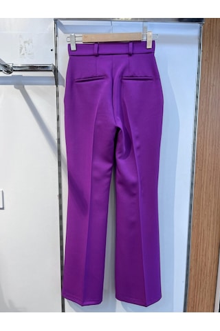 Etiler Collection I Spanyol Paça Pantolon Mor