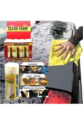 Carub Güderi Kanebo Tip 43x32cm Kutulu 12lı 12 Adet