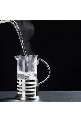 Büro Ev Ofis Çay Keyfi İçin Paslanmaz Çelik French Press Kahve Çay Demleme Aparatı Diğer