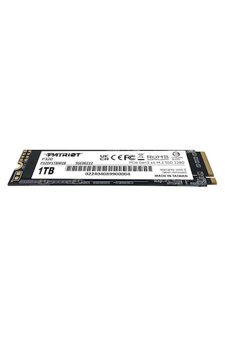 Patriot P320P1TBM28 P320 1 TB M.2 2280 PCIe Gen3 X4 SSD
