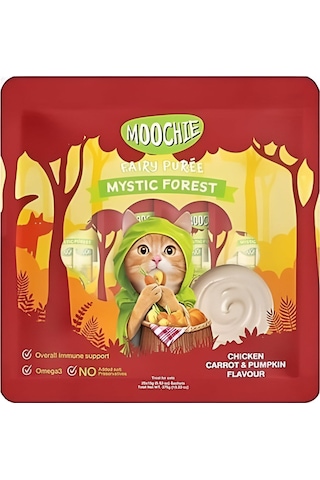 Moochie Tavuk Havuç Ve Bal Kabaklı Krema Kedi Ödülü 25 X 15gr