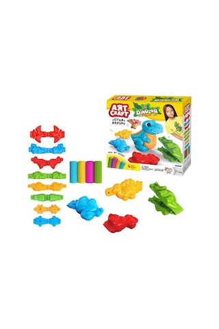 03549 Dede 3d Dinozor Hamur Set 200 Gr - 3 Yaş