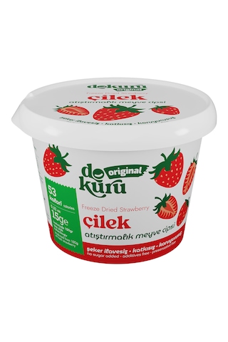 Dokuru Çilek Kuru Meyve Cipsi 15 G