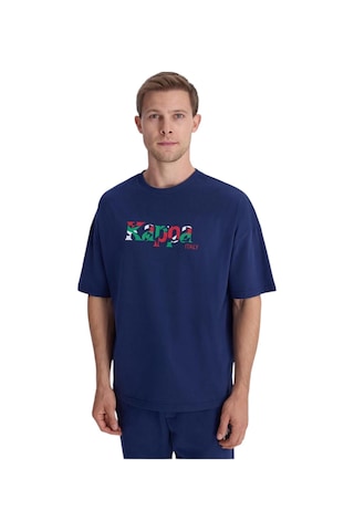 Kappa Erkek Comfort Fit T-shirt Mavi