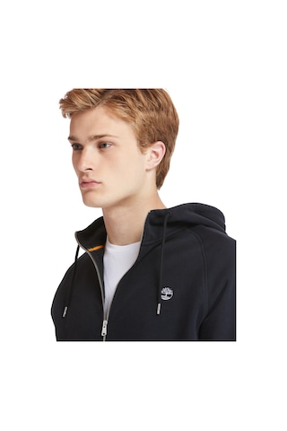 Timberland Tımberland Siyah LS Exeter River Basic Brushed Back Full Sweat TB