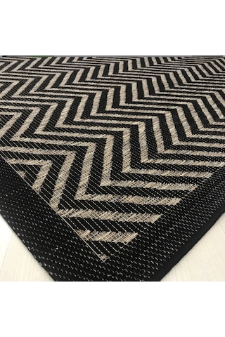 Elvey Home Jüt Sisal S9509 Bej Kahve Kaymaz Taban Hasır Dokuma Yıkanabilir Yolluk Salon Koridor Mutfak Halısı Bej/kahve