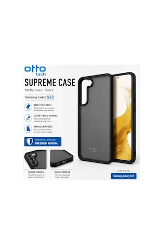 Samsung Galaxy Uyumlu S22 Kılıf Siyah Samsung Galaxy Uyumlu S22 Kılıf Siyah