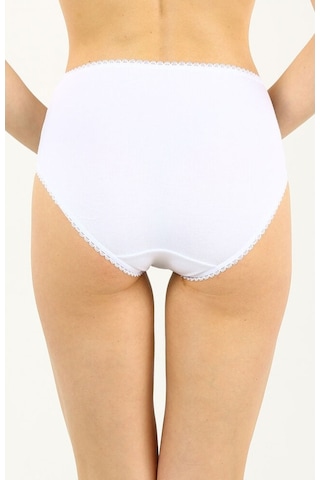 Imer Bayan Yüksek Bel Külot Dantelli Modal 4100