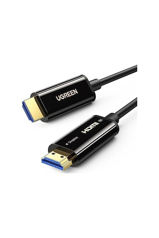 Ugreen 8K 60Hz 4K 120Hz HDMI 2.1 Fiber Optik Görüntü Aktarma Kablosu 30 Metre