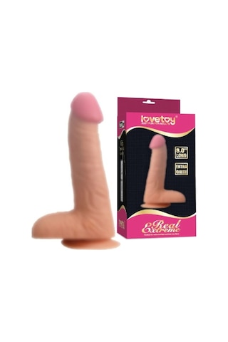 Truva Shop Lovetoy Yeni Nesil Realistik Penis Real Extreme Doğal Dildo 20 Cm