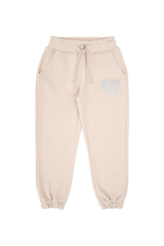 U.S. Polo Assn. Kız Çocuk Taş Simli Baskı Detaylı Jogger Eşofman Altı 50316849-VR049